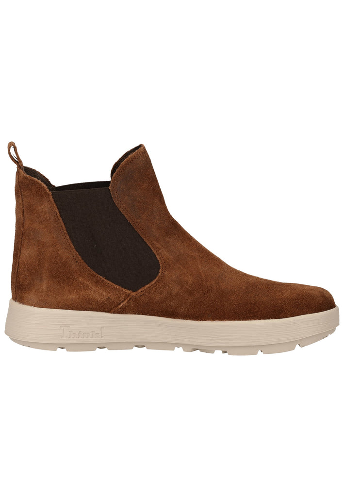 Think! Stiefelette Veloursleder/Textil Mokka - surf4shoes