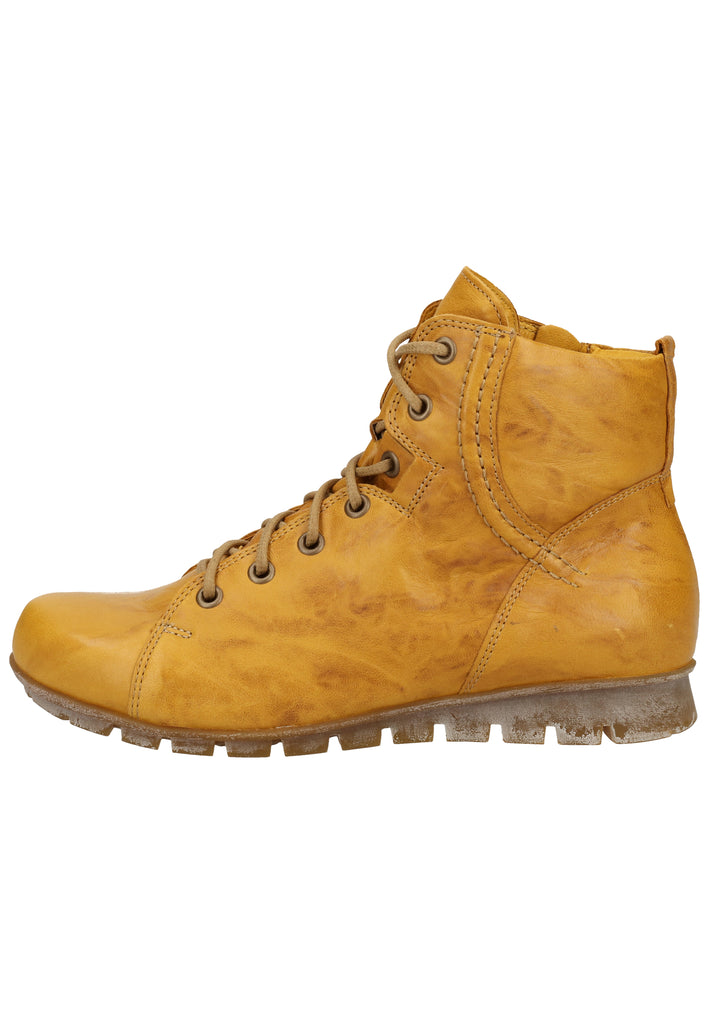 Think! Stiefelette Leder Gelb Warmfutter - surf4shoes