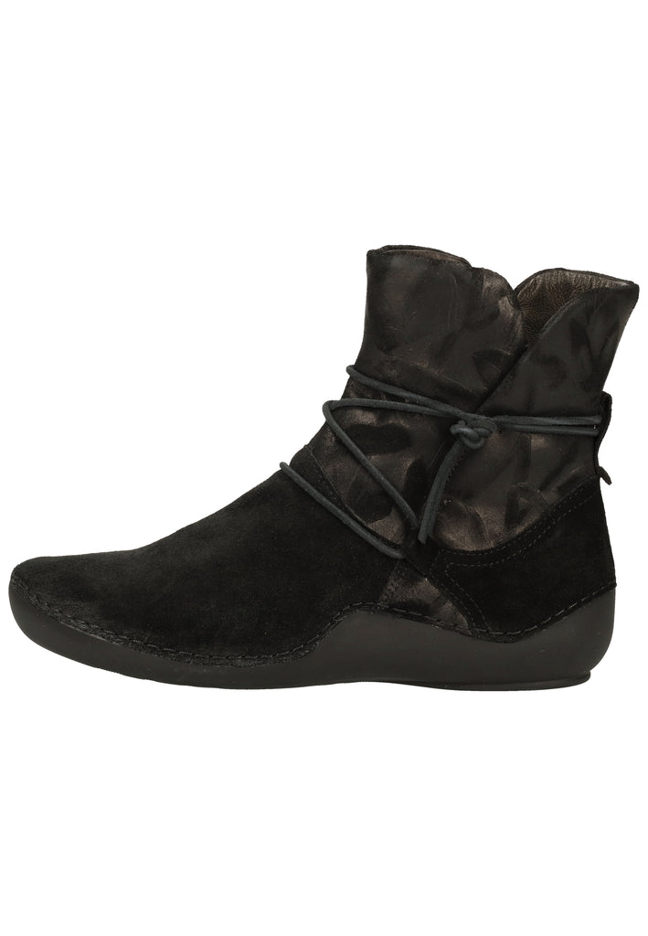 Think! Stiefelette Leder Schwarz - surf4shoes