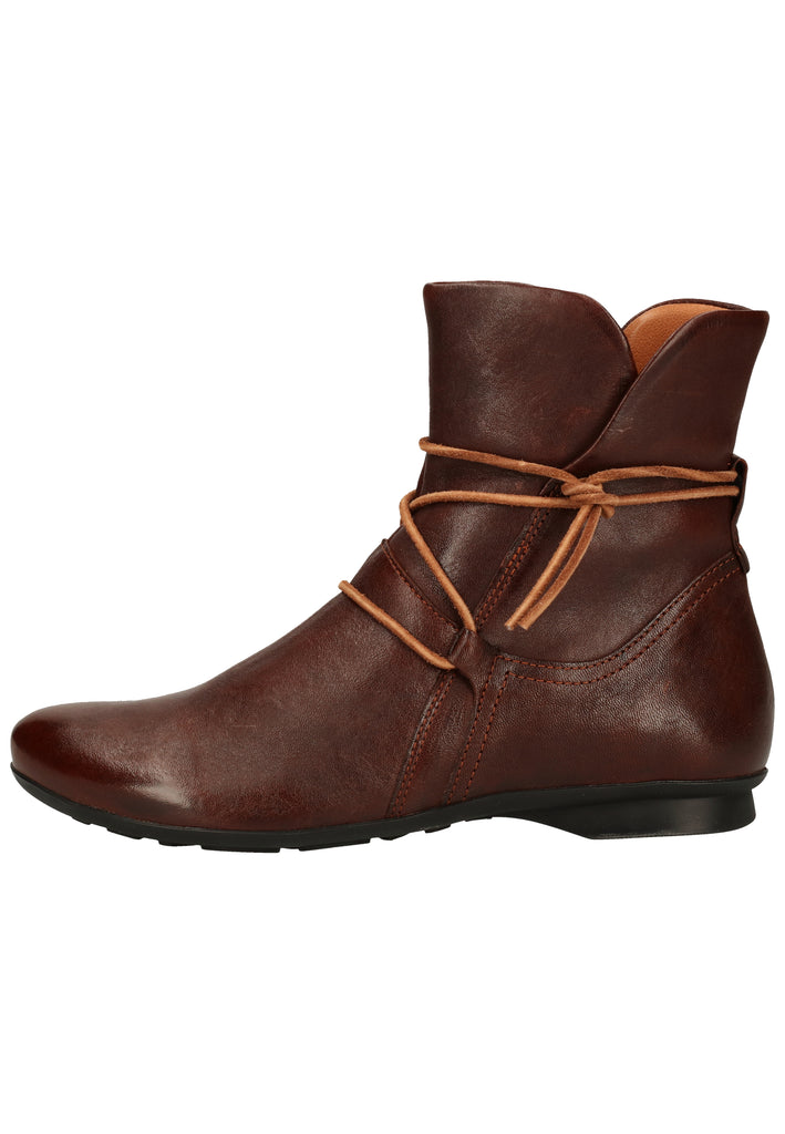 Think! Stiefelette Leder Kastanie - surf4shoes