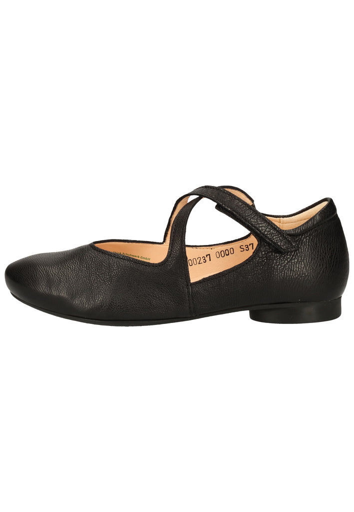 Think! Halbschuhe Glattleder Schwarz - surf4shoes