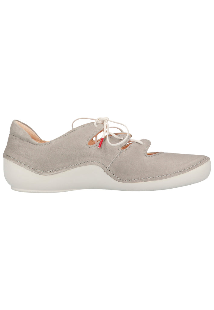 Think! Halbschuhe Glattleder Grau - surf4shoes