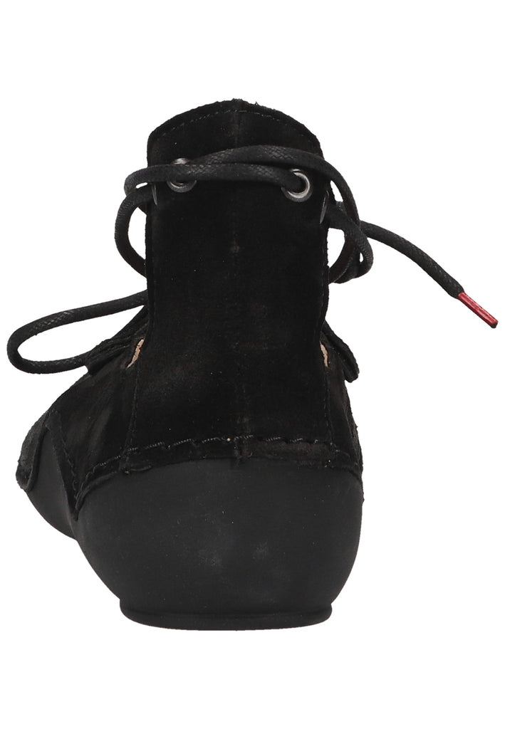 Think! Halbschuhe Veloursleder Schwarz - surf4shoes