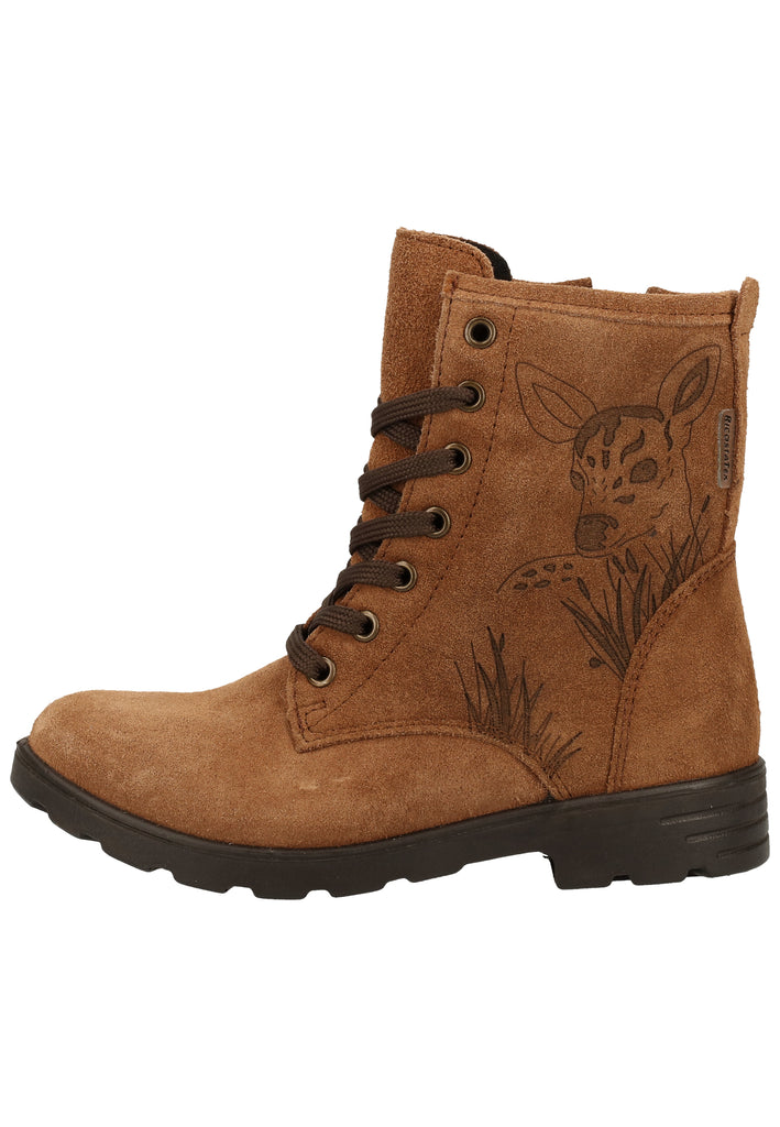 Ricosta Stiefelette Leder Kastanie Warmfutter - surf4shoes