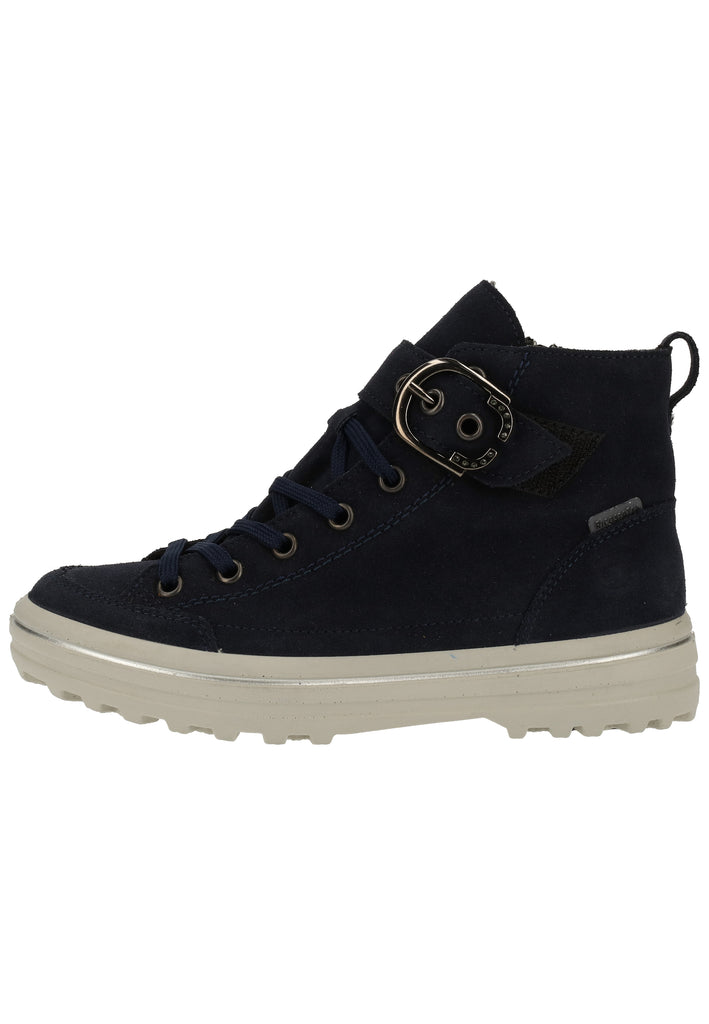 Ricosta Sneaker Leder Dunkelblau - surf4shoes