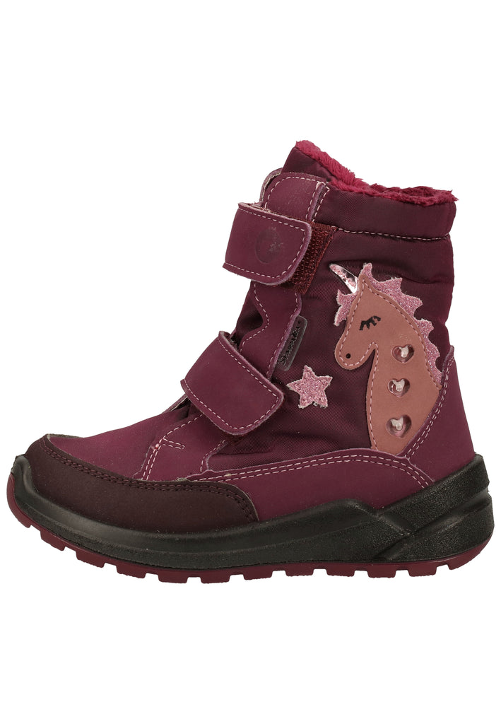 Ricosta Stiefelette Synthetik/Textil Merlot Warmfutter - surf4shoes