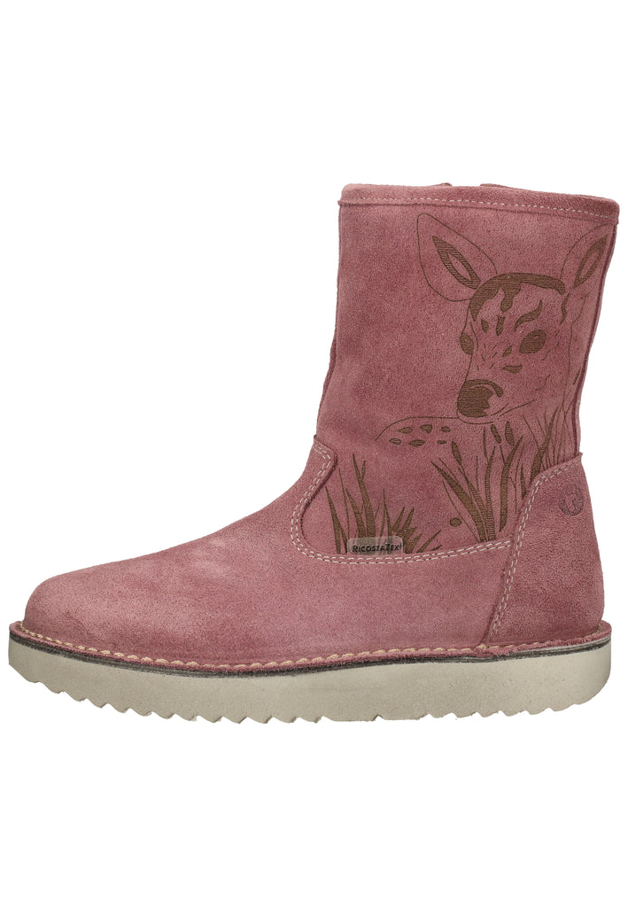 Ricosta Stiefel Leder Rosa Warmfutter - surf4shoes