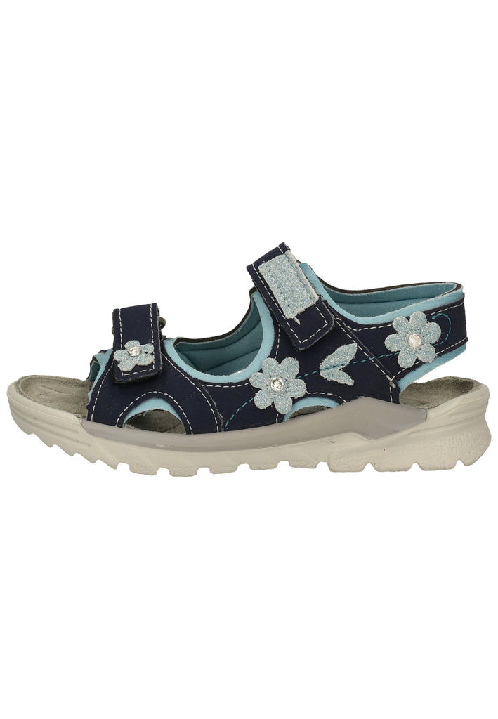 Ricosta Sandalen Lederimitat/Textil Blau - surf4shoes