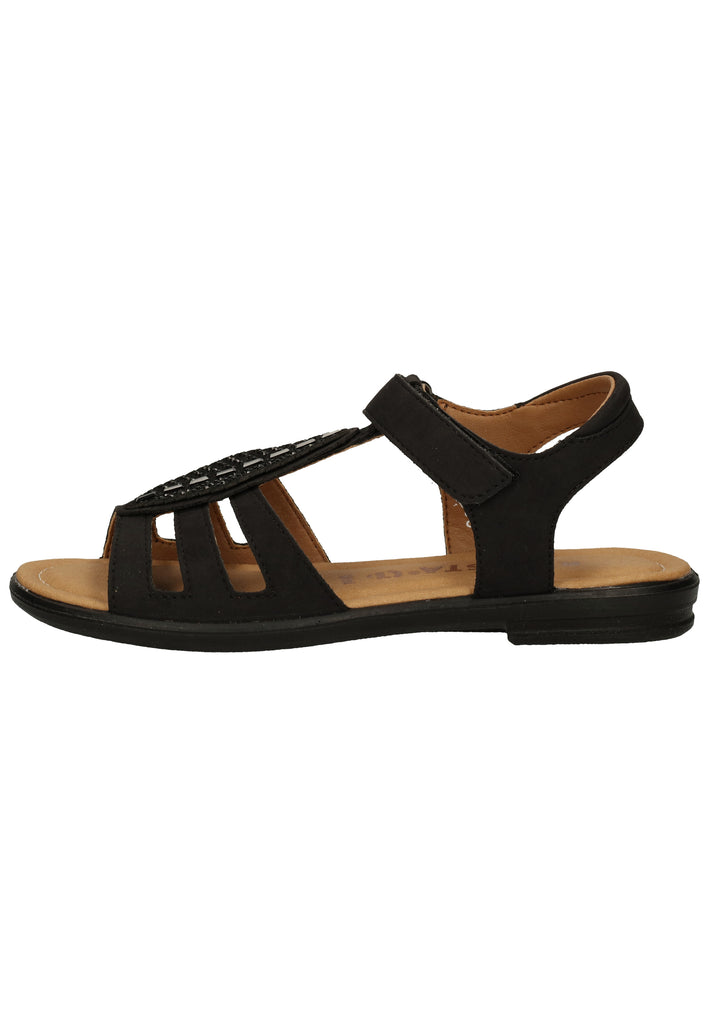 Ricosta Sandalen Leder Schwarz - surf4shoes