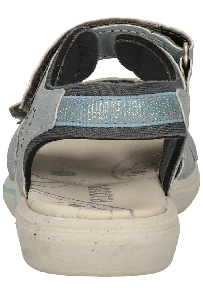 Ricosta Sandalen Lederimitat/Textil Hellblau - surf4shoes