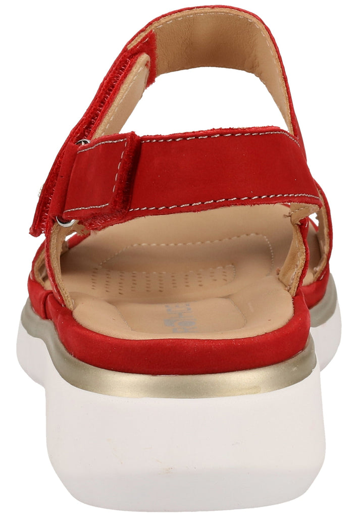 Rohde Sandalen Nubukleder Rot - surf4shoes