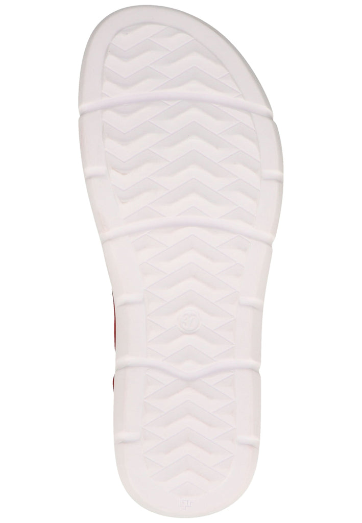 Rohde Sandalen Nubukleder Rot - surf4shoes