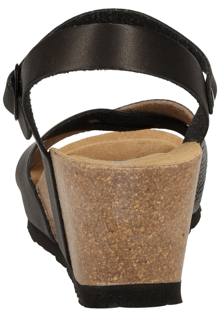 Rohde Sandalen Lederimitat Schwarz - surf4shoes