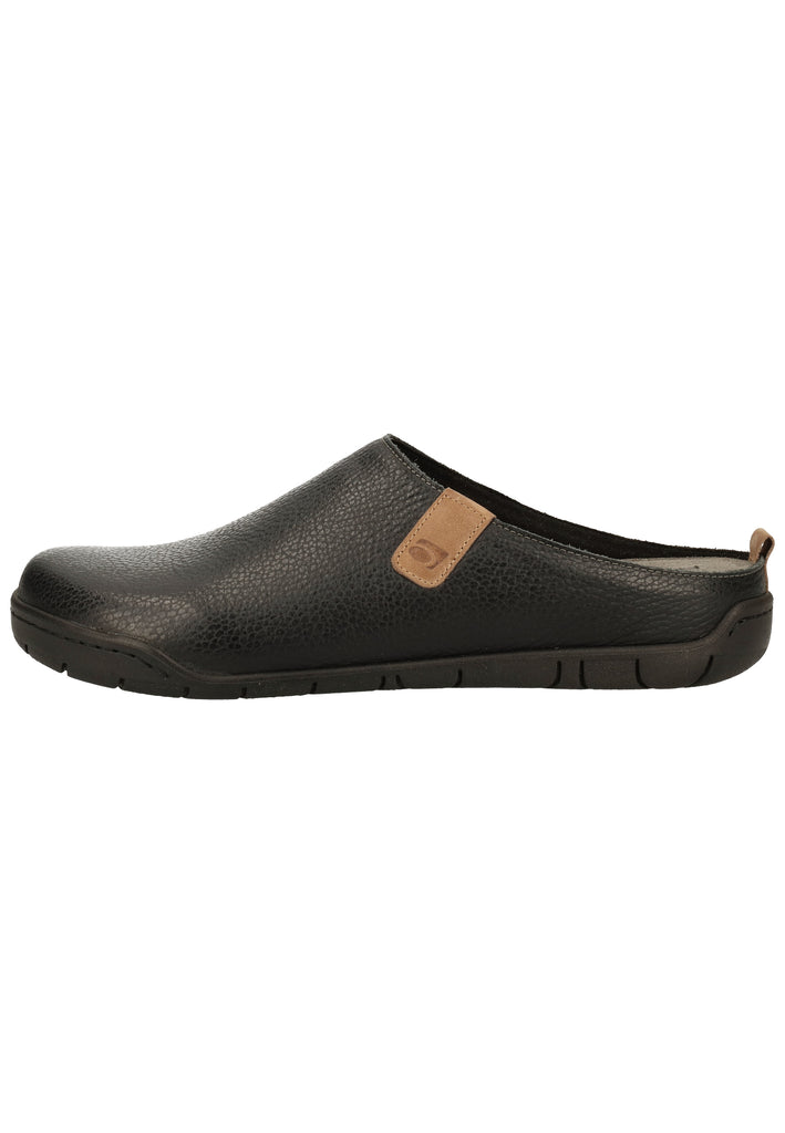 Rohde Clogs Nappaleder Schwarz - surf4shoes