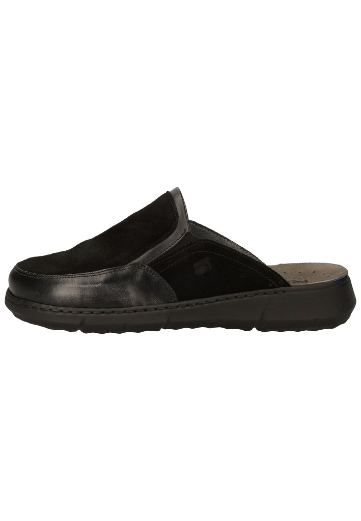 Rohde Clogs Nappaleder Schwarz - surf4shoes