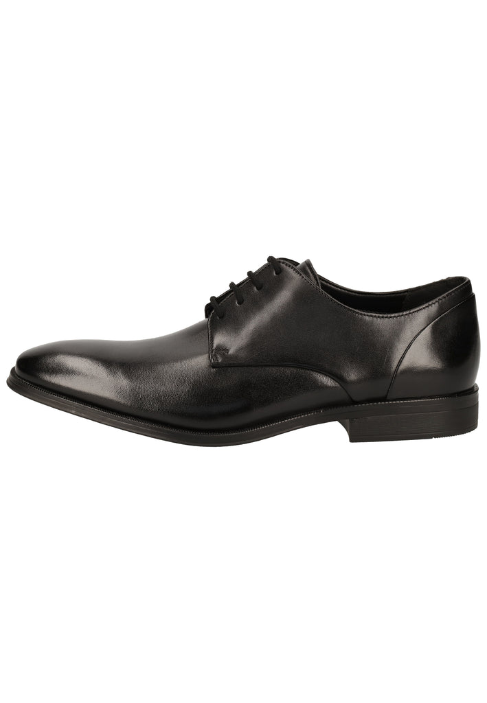 Clarks Businessschuhe Leder Schwarz - surf4shoes