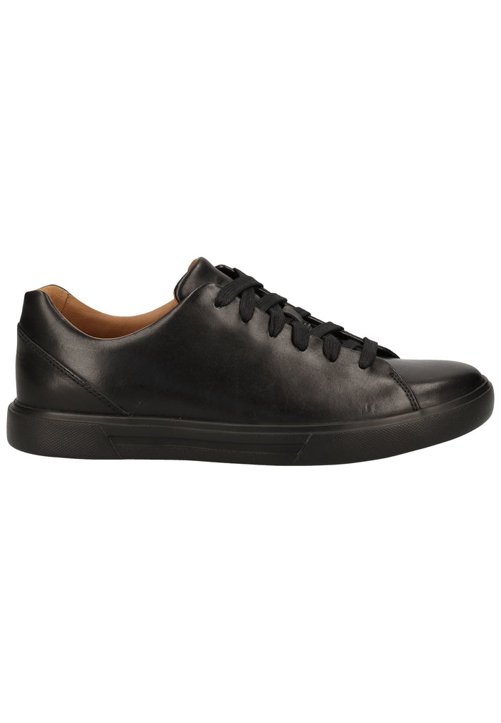 Clarks Sneaker Leder Schwarz - surf4shoes