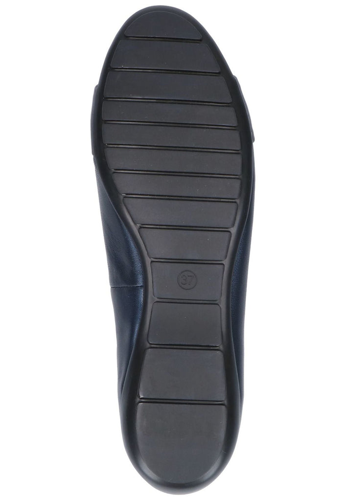 Caprice Ballerinas Glattleder Navy - surf4shoes