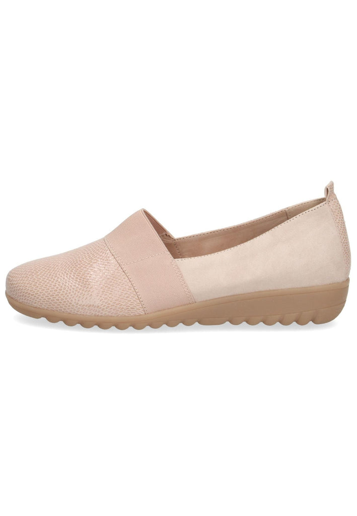 Caprice Slipper Leder Sand - surf4shoes