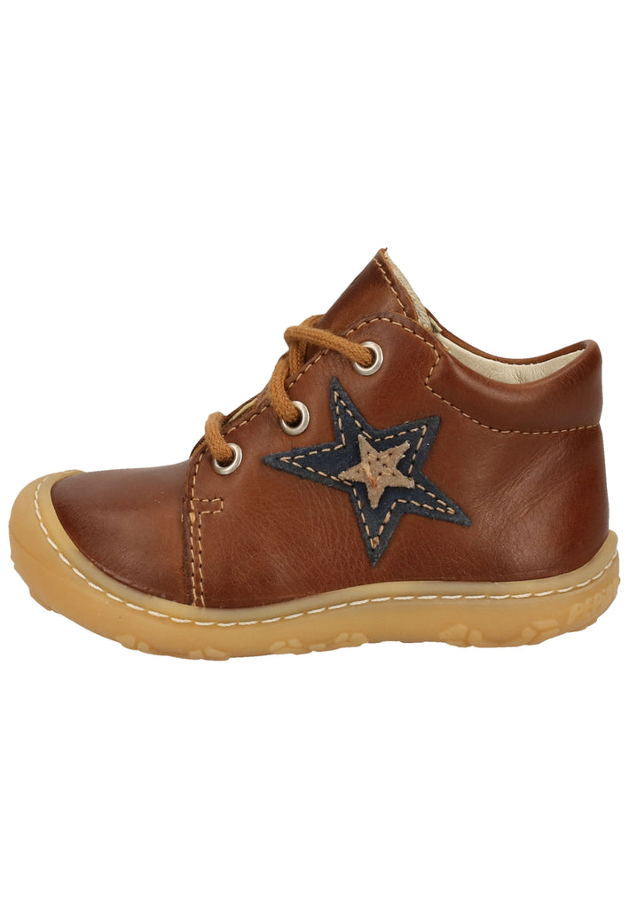 Pepino Halbschuhe Leder Cognac - surf4shoes