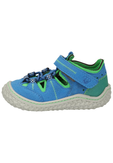Pepino Halbschuhe Lederimitat/Textil Blau/Grün - surf4shoes