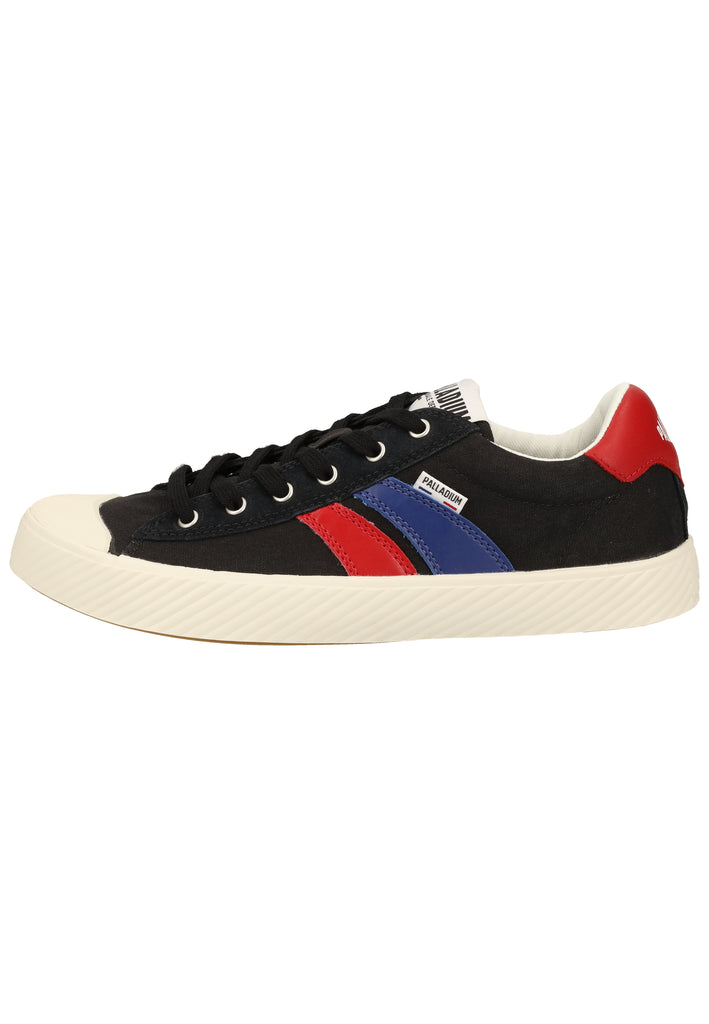 Palladium Sneaker Textil Schwarz/Rot - surf4shoes