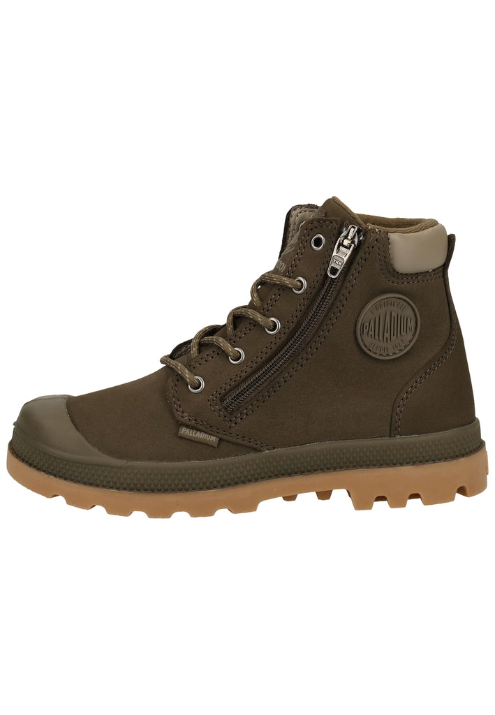 Palladium Stiefelette Leder Braun - surf4shoes
