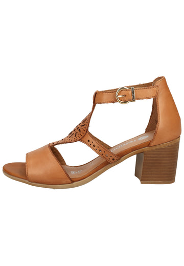Remonte Sandalen Leder Braun - surf4shoes