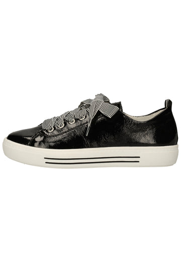 Remonte Sneaker Leder Schwarz Lack - surf4shoes