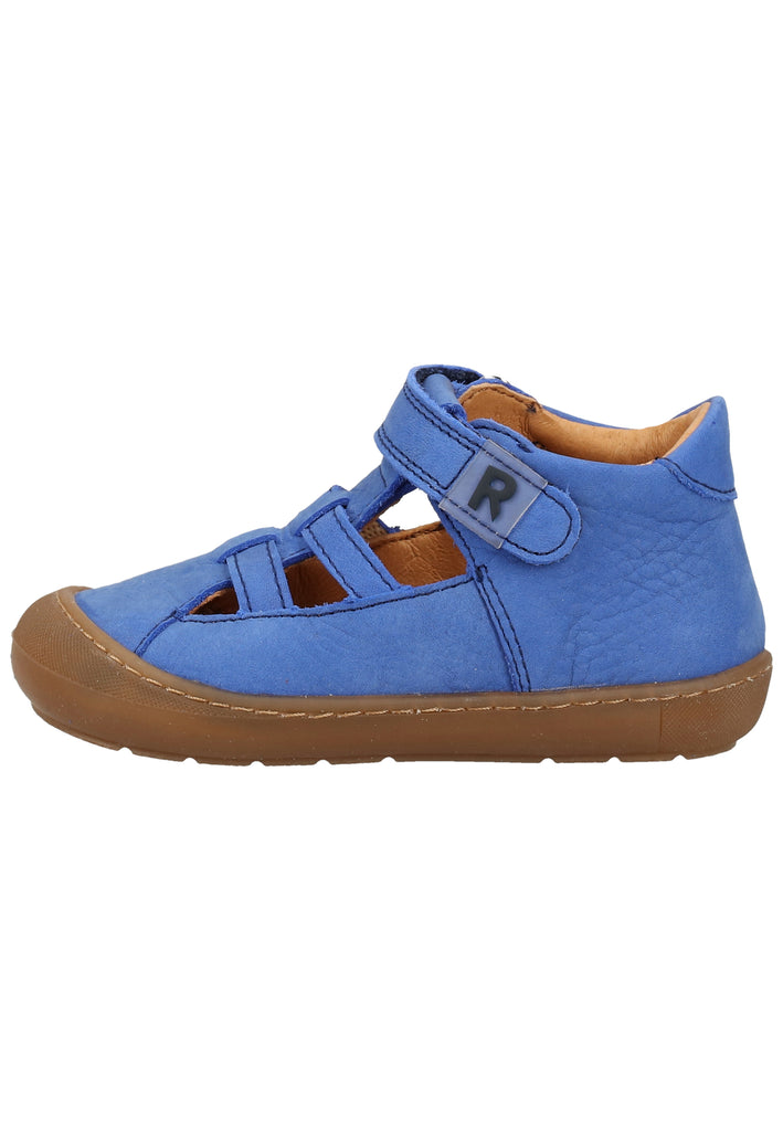 Richter Halbschuhe Nubukleder Blau - surf4shoes