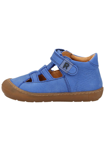 Richter Halbschuhe Nubukleder Blau - surf4shoes