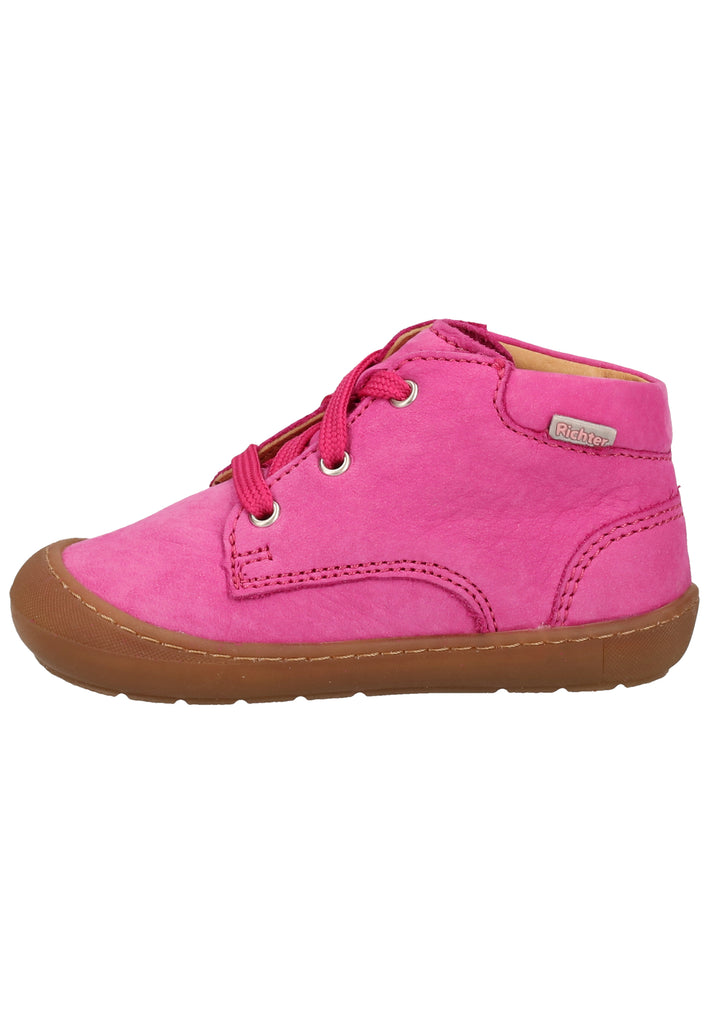 Richter Halbschuhe Nubukleder Pink - surf4shoes