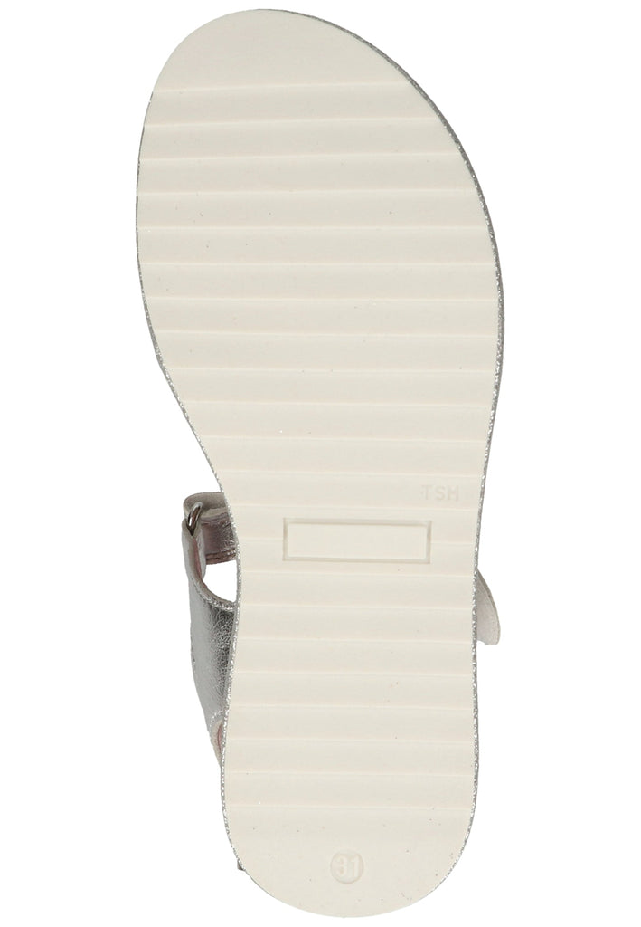Richter Sandalen Leder/Textil Silber - surf4shoes