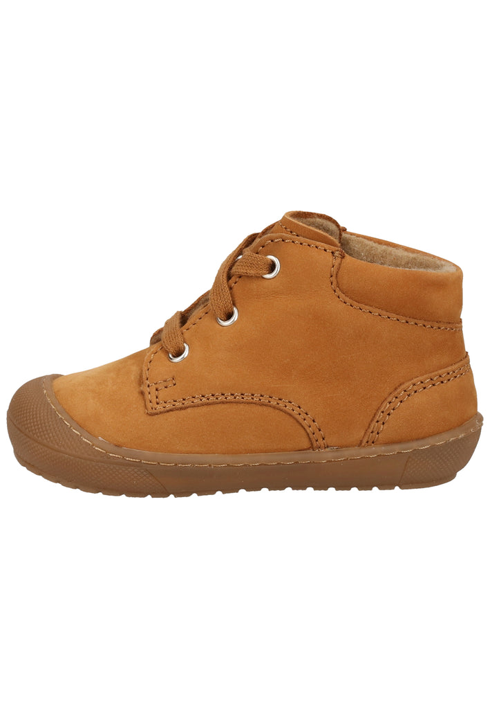 Richter Halbschuhe Nubukleder Cognac Warmfutter - surf4shoes