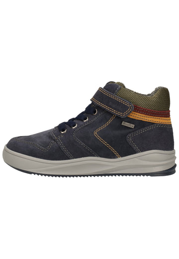 Richter Stiefelette Veloursleder/Textil Atlantik - surf4shoes