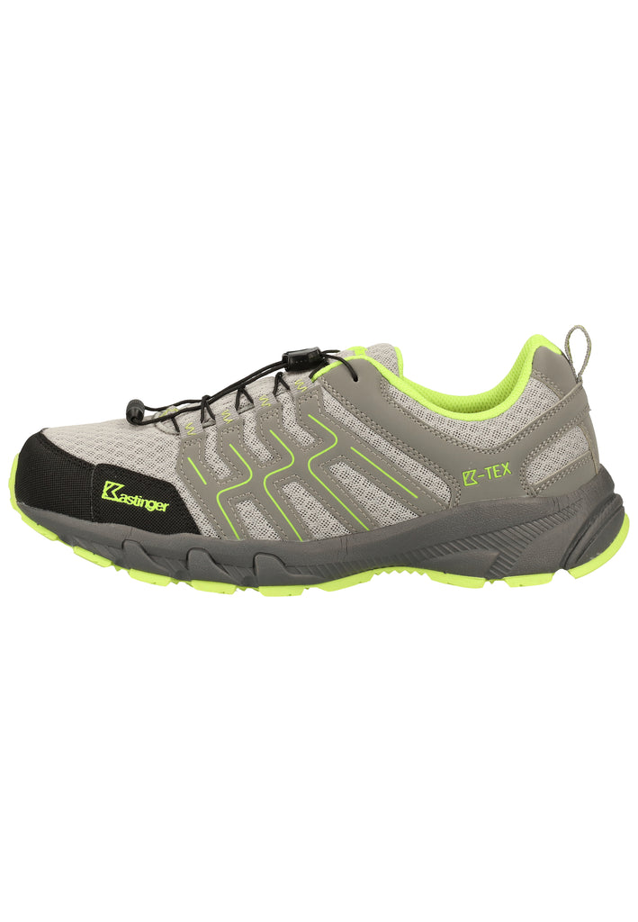 Kastinger Wanderschuhe Lederimitat/Mesh Grau/Grün - surf4shoes
