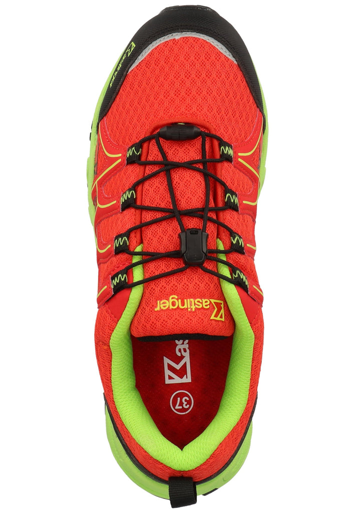 Kastinger Wanderschuhe Textil Schwarz/Orange - surf4shoes