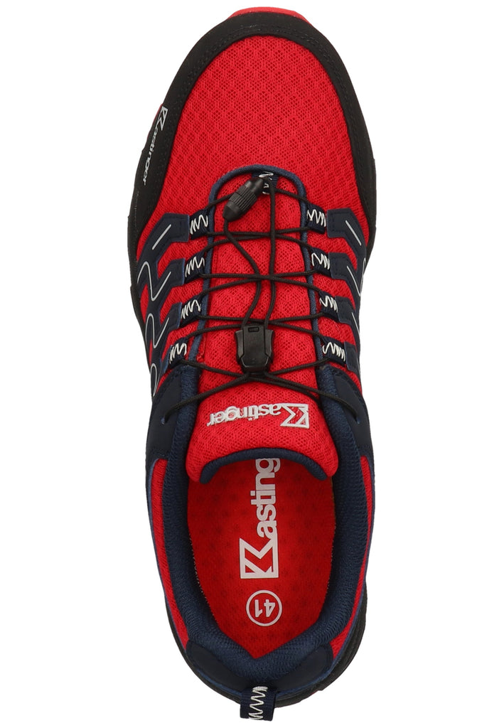 Kastinger Wanderschuhe Lederimitat/Mesh Rot - surf4shoes