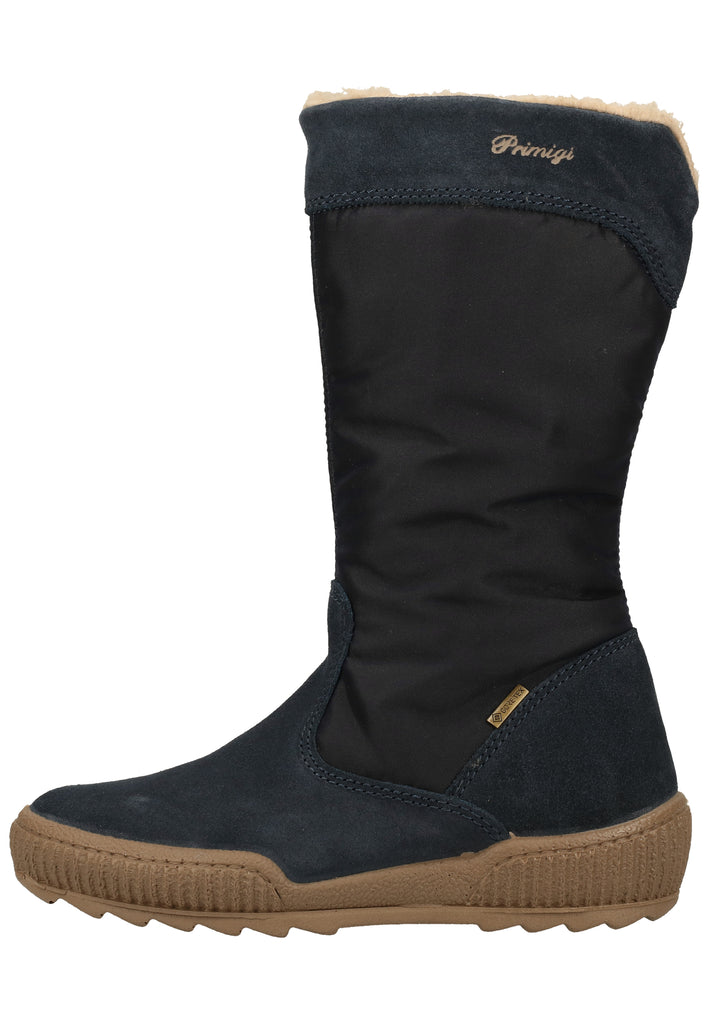 Primigi Stiefel Leder/Textil Navy Warmfutter - surf4shoes
