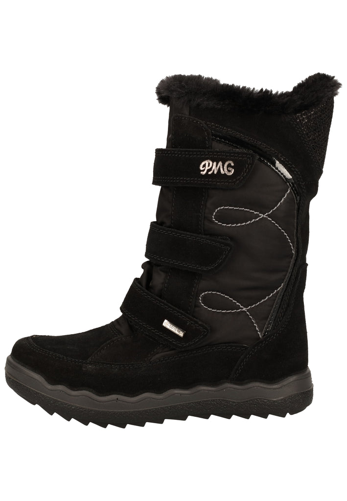 Primigi Stiefel Leder Schwarz Warmfutter - surf4shoes