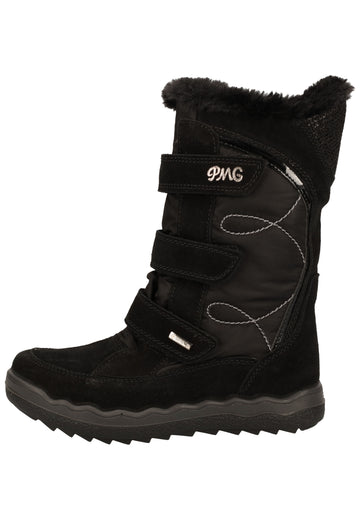 Primigi Stiefel Leder Schwarz Warmfutter - surf4shoes