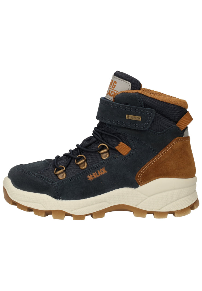 Primigi Stiefelette Leder/Textil Navy Warmfutter - surf4shoes