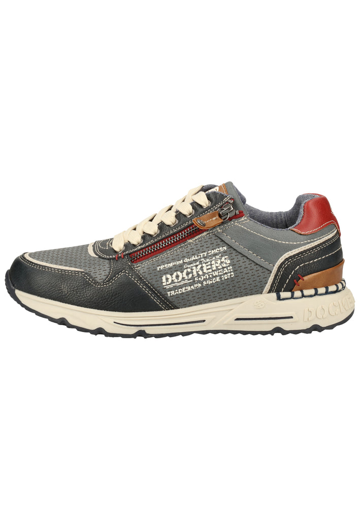 Dockers Sneaker Lederimitat Blau - surf4shoes