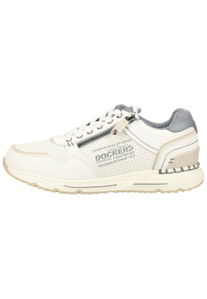 Dockers Sneaker Lederimitat Weiß - surf4shoes