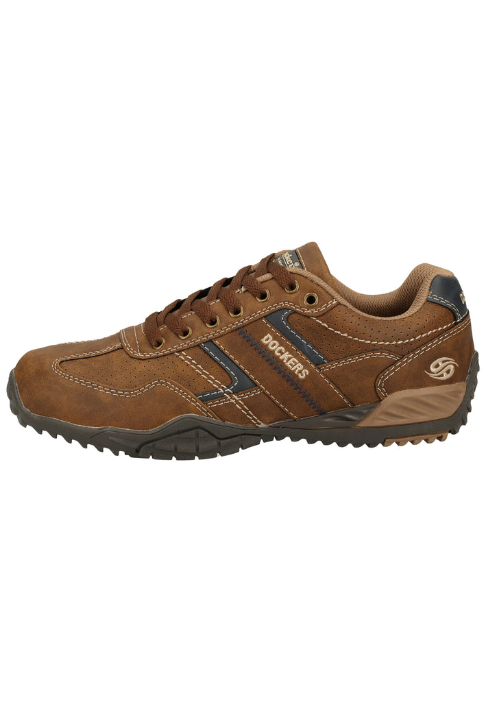 Dockers Sneaker Lederimitat Cafe - surf4shoes