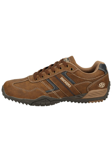 Dockers Sneaker Lederimitat Cafe - surf4shoes