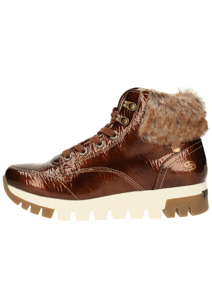 Dockers Sneaker Lederimitat Cognac - surf4shoes