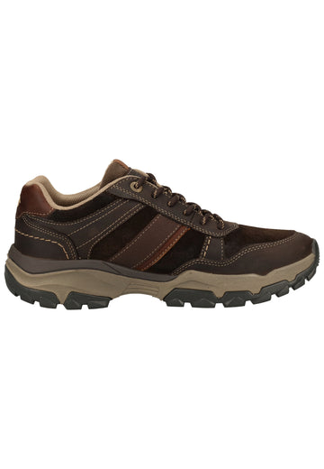 Dockers Wanderschuhe Leder/Textil Cafe - surf4shoes