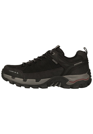 Dockers Sneaker Lederimitat Schwarz - surf4shoes