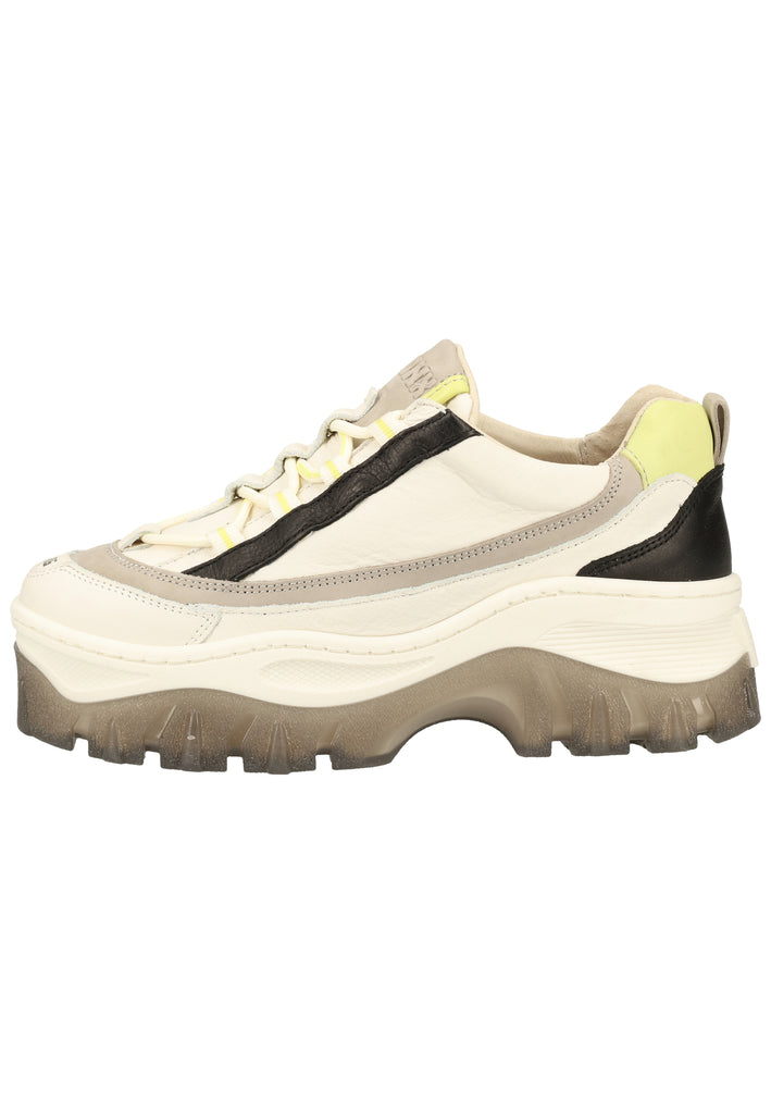 Bronx Sneaker Leder Weiß/Grau - surf4shoes